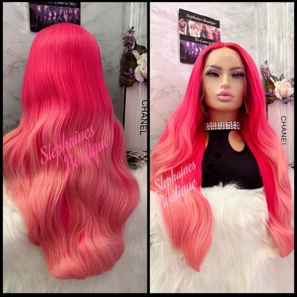 Human Hair Blended Lace Front Wig